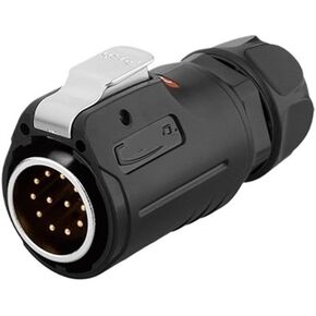 LP-24 aviation and socket threaded tightening 12-pin gold-plated male and female pin industrial connector(Male plug) in Kuwait