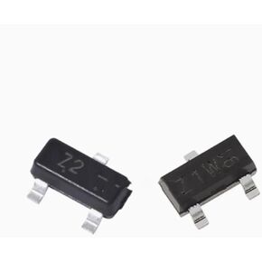 BZX84-C4V7 BZX84-C5V1 SOT-23 SMD ينظم الترانزستور 4.7V 5.1V Z1 Z2 50 قطعة (BZX84-C5V1) in Kuwait