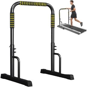 Adjustable Walking Pad Handle Bar Only 25.2 Inches Wide 31.5-42.5 Inches Height Adjustable Walking Pad Handle Barequipped With Comfortable Handles Non Slip Feet Easy To Install Design (Red) in Kuwait