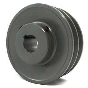 بكرة الحزم الصلبة 2AK41-1 بوصة مع بكرة الأخدود المزدوجة مقاس 3.95 بوصة OD 2AK41 للأحزمة V مقاس 4L، A، AX، 2AK411 (OD 4 بوصة - المعرف: 1 بوصة) in Kuwait