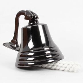 Wall Mountable Hanging Bell 5" Nautical Ship Bell Perfect for Dinner, Church, School, Bar, Reception, Outdoor & Indoor in Kuwait