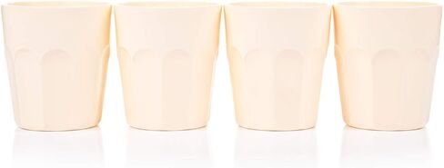 Mintra Home Unbreakable Drinking Cups and Tumblers 4PK - Shatterproof, BPA Free, Reusable, Party Cups, BBQ, Colorful Set, indoors and outdoors (Green, Small - 12oz) in Saudi Arabia