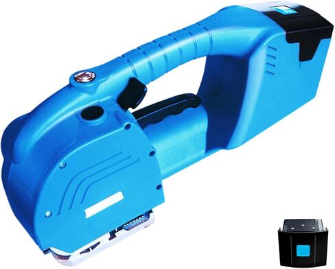 Handheld Electric Strapping Machine,Hot Melting Banding Tool,Box Pallet Baler,Nonslip Handle,LCD Screen,for Packaging in Saudi Arabia