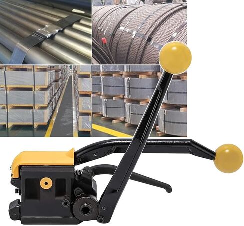Handheld Steel Strapping Tool, A333 Manual Seamless Steel Strapping Machine for 1/2"-3/4" (13mm -19mm) Steel Straps in Saudi Arabia
