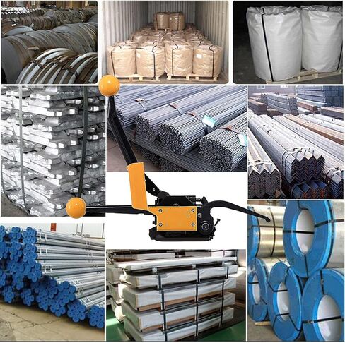 Handheld Steel Strapping Tool, A333 Manual Seamless Steel Strapping Machine for 1/2"-3/4" (13mm -19mm) Steel Straps in Saudi Arabia