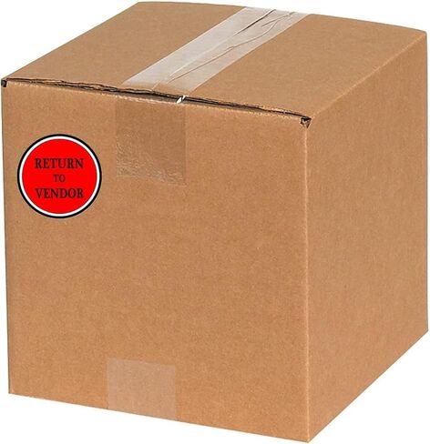 2 Inch Red Return to Vendor Labels Stickers, 500 Inventory Control Stickers for Shipping,Warehouse Organization in Saudi Arabia