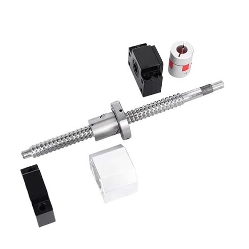 Linear Motion Ball Screw Machine Parts SFU2010 Ball Screw with RM2010 Ball Screw Nut BKBF15 DSG20H with 1050mm-1500mm for Parts Processing(1050mm) in Saudi Arabia