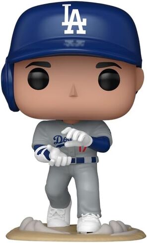 Funko POP! MLB Los Angeles Dodgers Shohei Ohtani Vinyl Figure, Grey Away Uniform, Number 126, 4.3 Inches in Kuwait