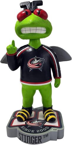 Stinger Columbus Blue Jackets 20th Anniversary Bobblehead NHL in Saudi Arabia