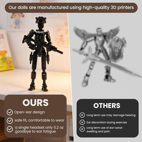 5 قطع دمية مطبوعة ثلاثية الأبعاد 13 درع شرطة مجموعة مجسمات T13 جبابرة 13 طابعة ثلاثية الأبعاد شخصيات روبوت متحركة تقاتل T13 مع مجموعة البنادق مجموعة بناء كاملة مجموعة نماذج قابلة للجمع in Kuwait