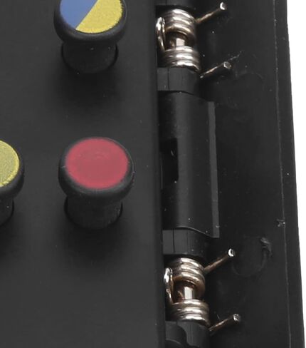 أداة ضغط القيثارة، مساعد وتر القيثارة بـ 6 ألوان، أدوات تعليمية مساعدة على القيثارة من النايلون مع دليل المستخدم، مشبك على وتر القيثارة مقاس 23 بوصة و26 بوصة، أسود، قطعة واحدة in Kuwait