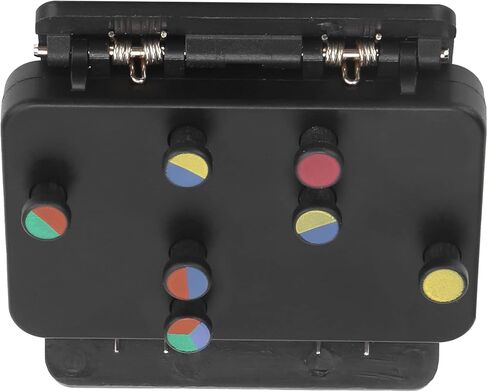 أداة ضغط القيثارة، مساعد وتر القيثارة بـ 6 ألوان، أدوات تعليمية مساعدة على القيثارة من النايلون مع دليل المستخدم، مشبك على وتر القيثارة مقاس 23 بوصة و26 بوصة، أسود، قطعة واحدة in Kuwait