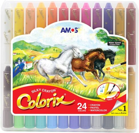 Twistable Crayons – 12 Silky Gel Crayons for Kids, Non Toxic & Twist Up, Easy to Hold, Mess-Free Drawing for Travel, Arts & Crafts, Creative School Supplies in Saudi Arabia
