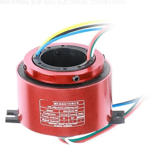 High Speed Small Through Hole Slip Ring Hole 20mm 6P Precision Bearing Signal Processing Performance in Saudi Arabia