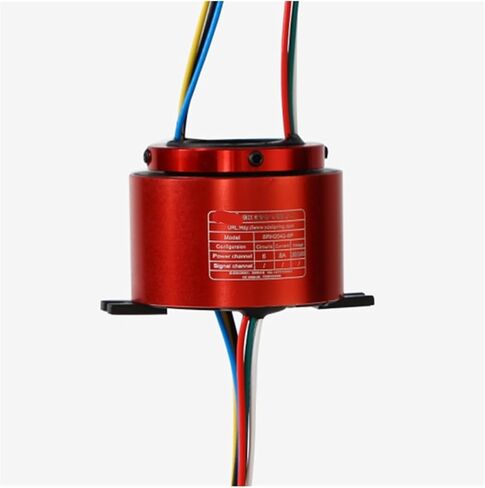 High Speed Small Through Hole Slip Ring Hole 20mm 6P Precision Bearing Signal Processing Performance in Saudi Arabia