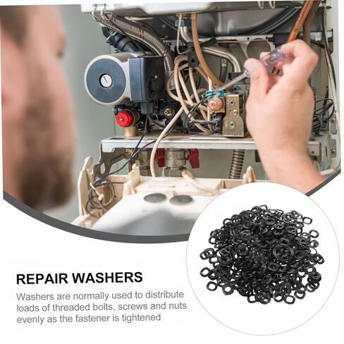 500Pcs Compression Type Wave Washers Wave Spring Gaskets for Appliances Automotive Use Spring Washers for Electrical Connections Load Distribution in Kuwait