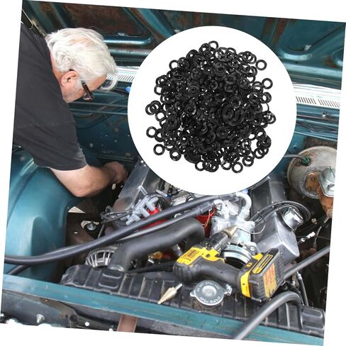 500Pcs Compression Type Wave Washers Wave Spring Gaskets for Appliances Automotive Use Spring Washers for Electrical Connections Load Distribution in Kuwait