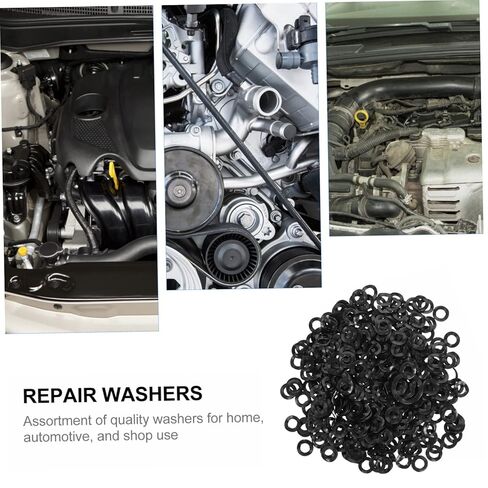 ERINGOGO 500pcs Spring Steel Compression Type Wave Washer Assortment Kit Wave Design for Load Distribution Electrical Automotive and Applications in Saudi Arabia