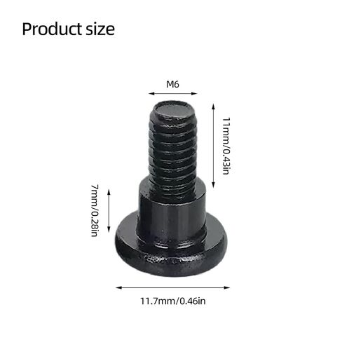 Short M6 Step Bolt Compatible with Blackstone Griddle, Replacement Parts Compatible with Gas Griddles with Side Shelves in Saudi Arabia