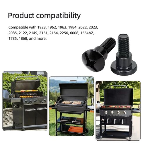 Short M6 Step Bolt Compatible with Blackstone Griddle, Replacement Parts Compatible with Gas Griddles with Side Shelves in Saudi Arabia