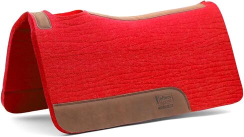 Jeffers WoolLuxe 100% Wool Felt Saddle Pad for Horses – Shock Absorbing, Breathable Equestrian Pad Horse Back Protection in Kuwait