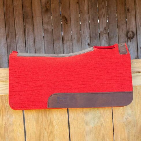 Jeffers WoolLuxe 100% Wool Felt Saddle Pad for Horses – Shock Absorbing, Breathable Equestrian Pad Horse Back Protection in Kuwait