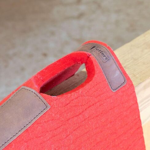 Jeffers WoolLuxe 100% Wool Felt Saddle Pad for Horses – Shock Absorbing, Breathable Equestrian Pad Horse Back Protection in Kuwait