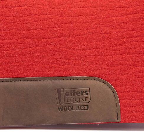 Jeffers WoolLuxe 100% Wool Felt Saddle Pad for Horses – Shock Absorbing, Breathable Equestrian Pad Horse Back Protection in Kuwait