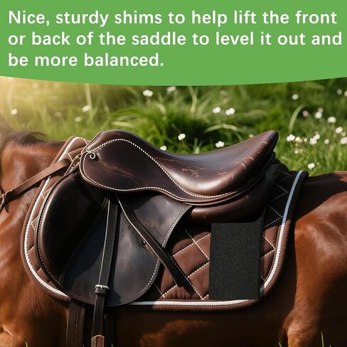 5 قطع من حشوات وسادة السرج الممتصة للصدمات بمقاسين لركوب الخيل وأداء الفروسية وتعديل مريح للسرج، واستبدال حشوات إسفنجية الذاكرة لدعم وسادة ركوب الخيل in Kuwait