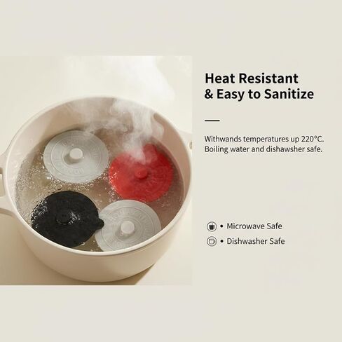 3 Pcs Silicone Cup Lids Anti Dust Seal Mug Covers Reusable Glass Cup Covers for Mugs Tea Cups Coffee Cup Cover in Saudi Arabia