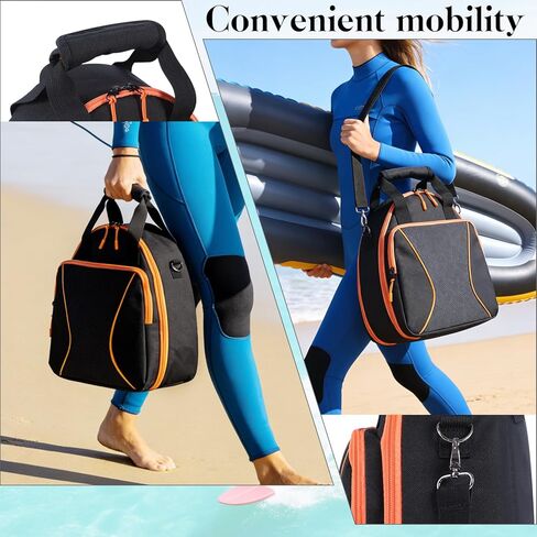 حقيبة حمل متوافقة مع مضخة هواء OutdoorMaster Shark/Dolphin، حقيبة تخزين مضخة هواء كهربائية، حقيبة حمل محمولة لملحقات مضخة لوح التجديف (الجراب فقط) in Saudi Arabia