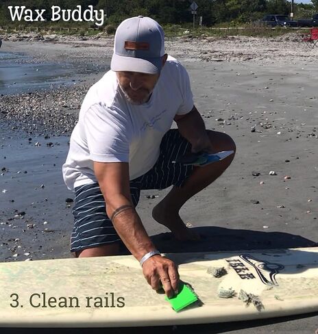 Wax Comb- The Original WhiteIV, 100% Recycled Plastic, 4-in-1 surf Tool: Scraper, Comb, Rail Cleaner, & Bottle Opener in Saudi Arabia