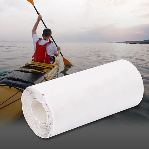 Paddle Board Rail Saver Clear Tape, 400x10CM Heavy Duty PVC Stable Adhesive Tape Anti Scratch Anti Chip Protection for SUP Board Side in Saudi Arabia
