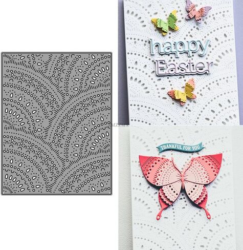 Mountain Background Board Metal Cutting Dies for Card Making, Paper Embossing Die Cuts Kit Templates Supplies, Photo Frame Album DIY Scrapbooking Stencils Sets in Saudi Arabia
