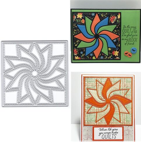 Mountain Background Board Metal Cutting Dies for Card Making, Paper Embossing Die Cuts Kit Templates Supplies, Photo Frame Album DIY Scrapbooking Stencils Sets in Saudi Arabia