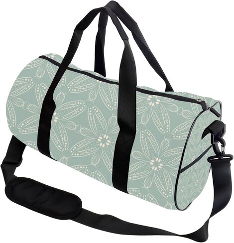 Cheerful Lively Motifs Easy Clean Gym Duffle Bag For Men Women Oxford Tote Bags Adjustable Shoulder Strap, Convertible Carry Backpack Cute Duffle Bag For Weekend Weekender Gym Accessories Men in Kuwait