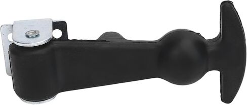 Drfeify 2PCS T Handle Hasp, Rubber Material, Secure and Flexible Draw Latch with Metal Bracket for Automotive Trucks and Cargo Boxes in Saudi Arabia