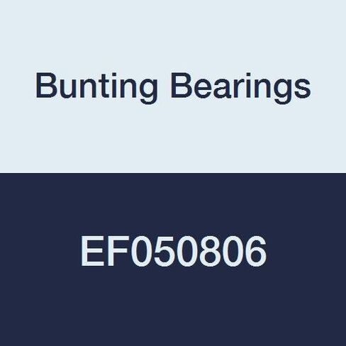 Bunting Bearings EF050806 Flanged Bearings, Powdered Metal, SAE 841, 5/16" Bore x 1/2" OD x 3/8" Length 11/16" Flange OD x 1/16" Flange Thickness (Pack of 3) in Kuwait