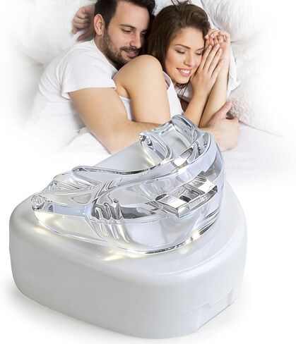 قطعة فم مضادة للشخير - واقي فم ليلي قابل للتعديل لطحن الأسنان، واقي فم للشخير للرجال والنساء -Z2 in Kuwait