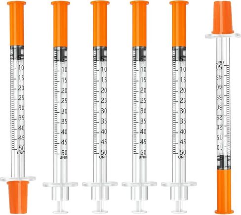 0.5cc/ml 30G 5/16" (8mm) Lab Liquid Measurement, Individually Wrapped, Box of 100 in Kuwait