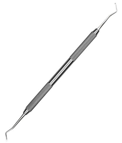 1/Pcs Dental Excavator #11-12 Double-Ended Solid Handle Premier Stainless Steel Professional Instrument in Kuwait