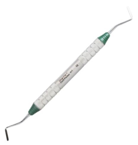 1/Pcs Dental Cord Packer #1 Posterior Double-Ended Stainless Steel Handled Exclusive Professional Instrument in Kuwait