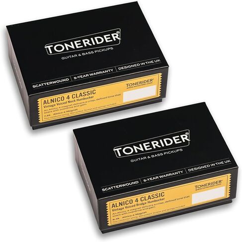 Tonerider AC4 Alnico IV طقم رقبة وجسر هامبوكر كلاسيكي عتيق باللون الأسود in Kuwait