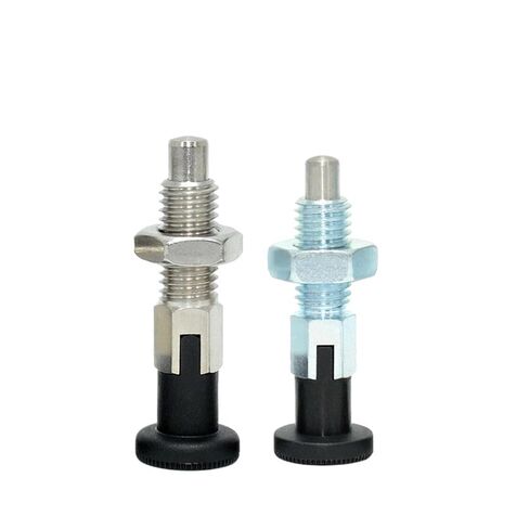 M6 Self-Locking Index Plunger Pin Knobs Plungers Coarse Thread Type Fixed Indexing Positioning Pins 1Pcs(M6-1mm MT302W) in Saudi Arabia