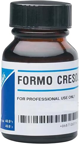 Formo Cresol 30ml (1oz.) – Professional Dental Material for Clinical Use – Temporary Application in Endodontic Procedures – Made in USA in Kuwait