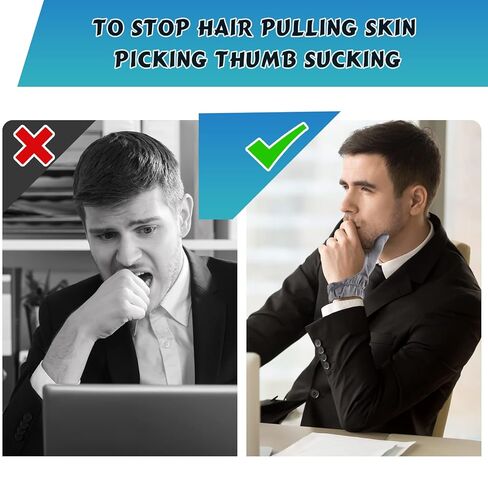 Adult Thumb Guard Habit Thumb Sucking Thumb Cover Thumb Glove to Help Stop Skin Picking Thumb Sucking and Hair Pulling(Gray) in Saudi Arabia