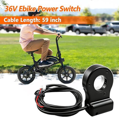 مفتاح طاقة Ebike 36 فولت مناسب لـ Jetson Bolt Pro Bolt Up Atlas للدراجة الكهربائية DYU D3F D2F in Kuwait