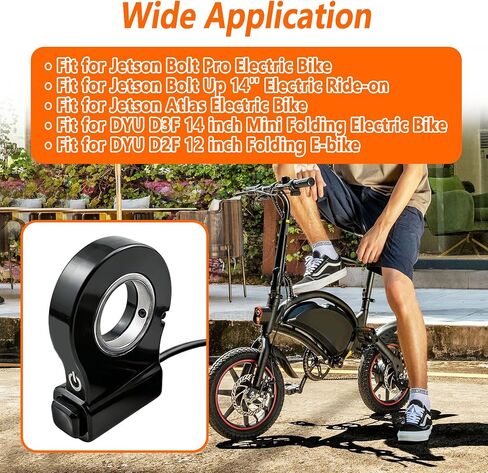 مفتاح طاقة Ebike 36 فولت مناسب لـ Jetson Bolt Pro Bolt Up Atlas للدراجة الكهربائية DYU D3F D2F in Kuwait