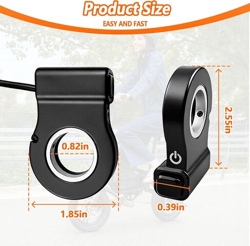 مفتاح طاقة Ebike 36 فولت مناسب لـ Jetson Bolt Pro Bolt Up Atlas للدراجة الكهربائية DYU D3F D2F in Kuwait