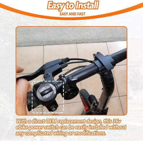 مفتاح طاقة Ebike 36 فولت مناسب لـ Jetson Bolt Pro Bolt Up Atlas للدراجة الكهربائية DYU D3F D2F in Kuwait